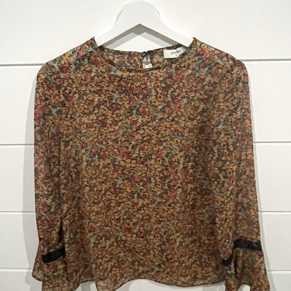 Papaya blouse.   Size is UK 8.   Colour is multi.